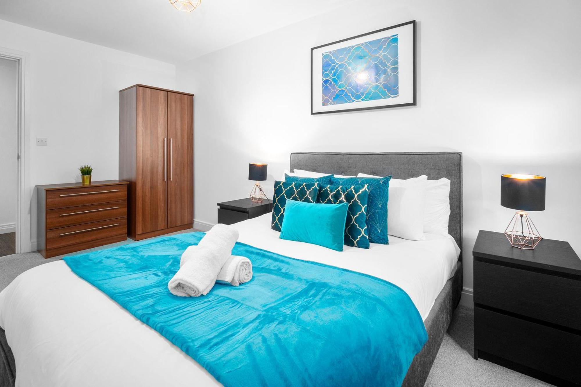 New Luxe Apartment - Secure Parking - Birmingham City Centre - Netflix - Wifi - Top Rated - 54M Εξωτερικό φωτογραφία