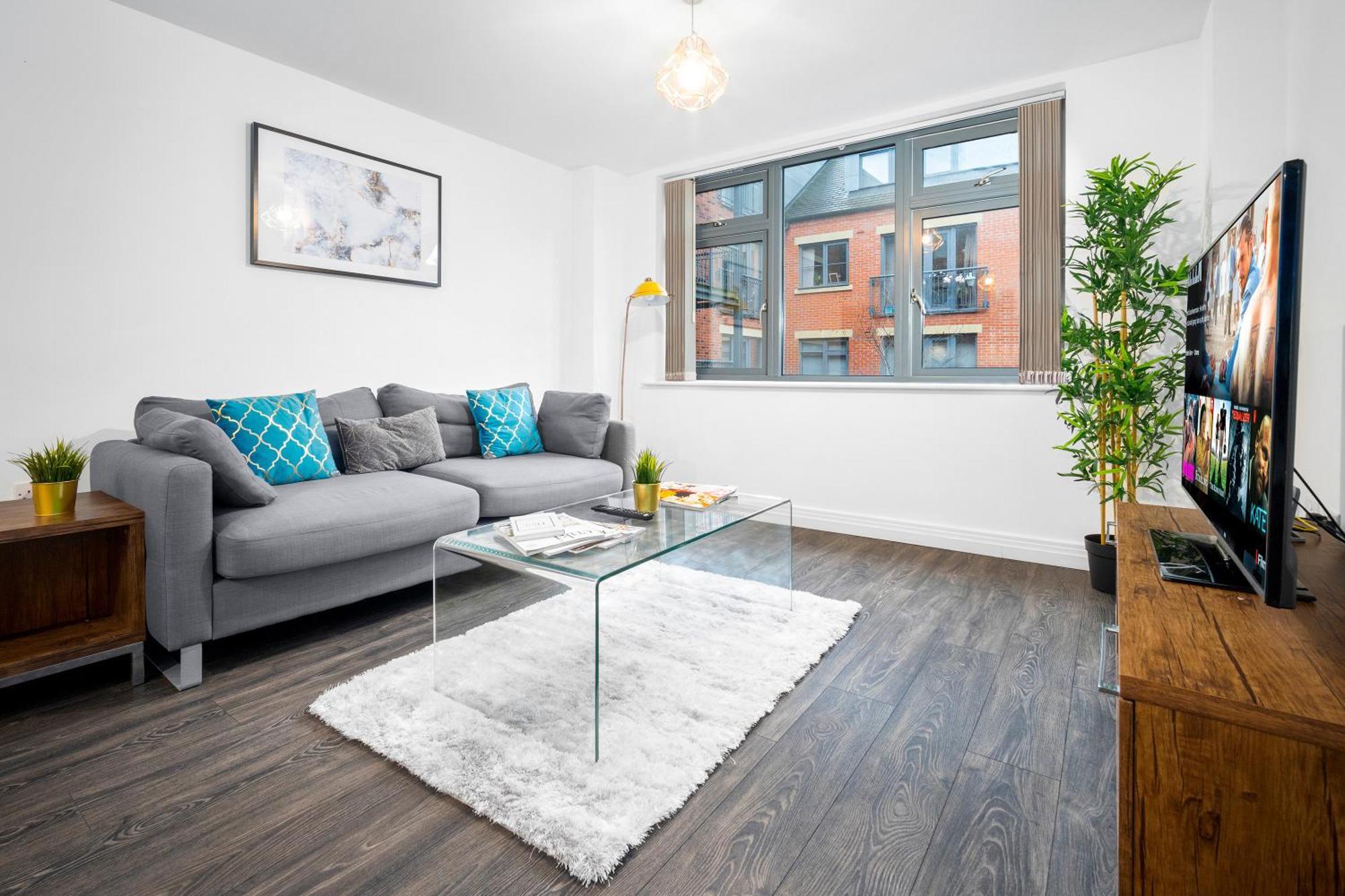 New Luxe Apartment - Secure Parking - Birmingham City Centre - Netflix - Wifi - Top Rated - 54M Εξωτερικό φωτογραφία